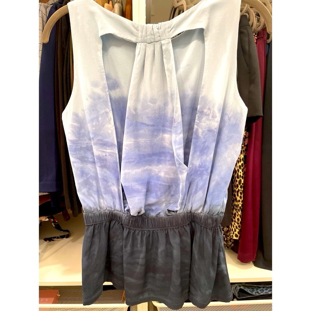 Gypsy 05 Global Village Silk Sleeveless Top with Open Back Detail